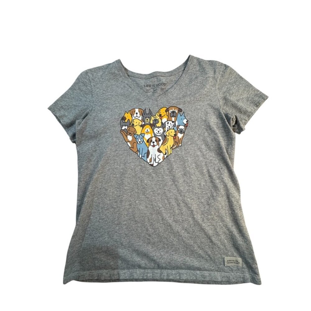 Life Is Good Crusher Lite Cotton Tee size medium